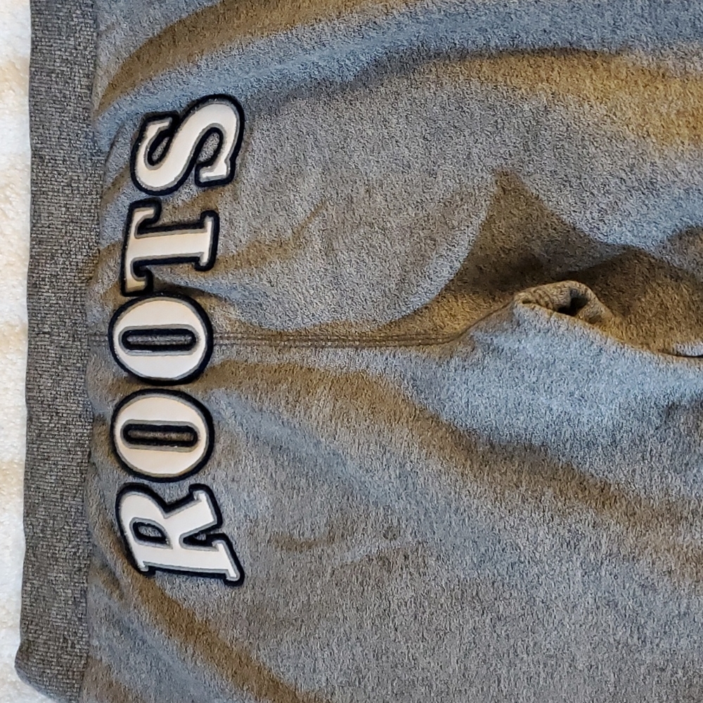 Roots track pants size small